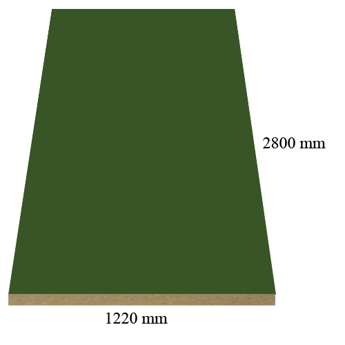 2271 - Олива супер мат-18мм МДФ с ПВЦ покритие